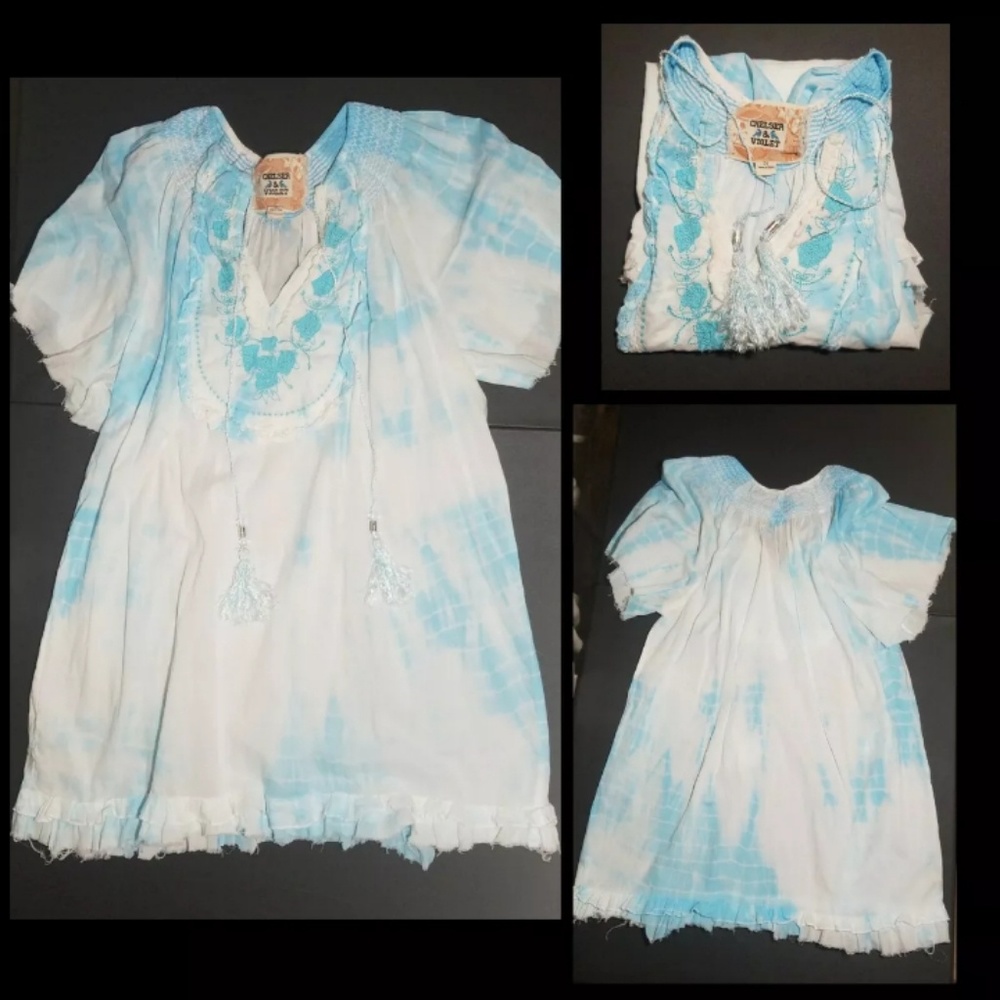 🚫SOLD🚫Chelsea & Violet Tie Dye Tunic Top SMALL